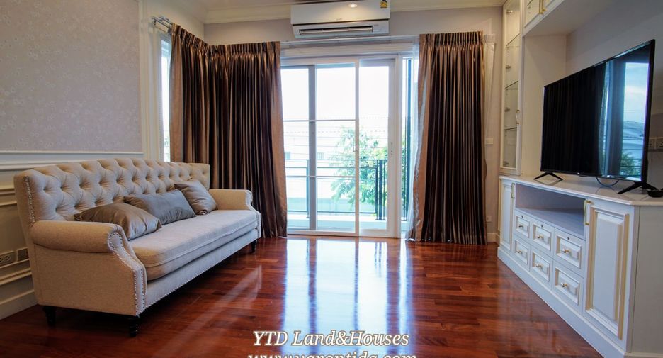 For rent 4 bedrooms house in Bang Phli, Samut Prakan