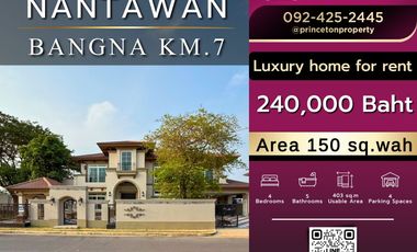 Haus zur Miete mit 4 Zimmer in Bang Phli, Samut Prakan