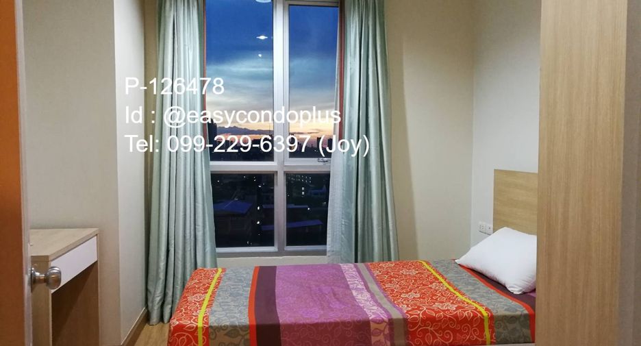 For rent 2 bedrooms condo in Huai Khwang, Bangkok