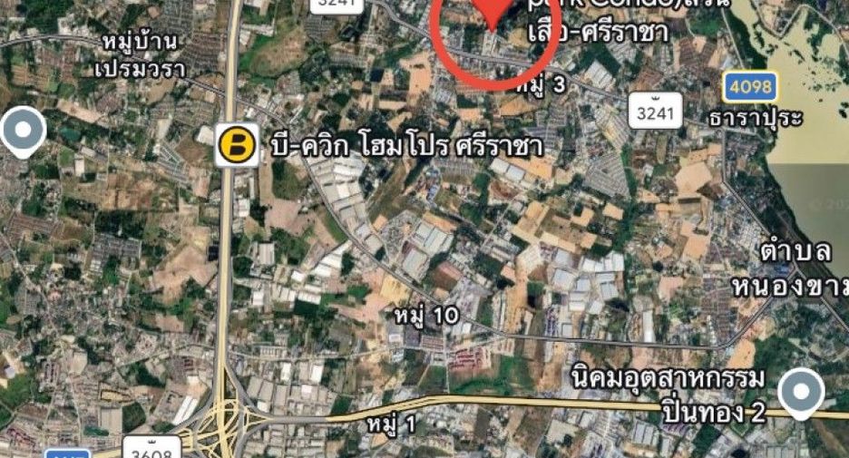 For sale 1 bed condo in Si Racha, Chonburi