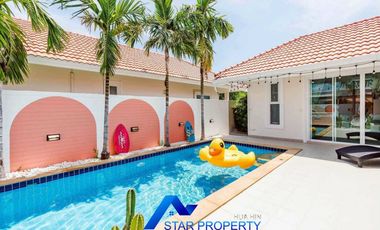 For sale 3 bedrooms villa in Cha Am, Phetchaburi