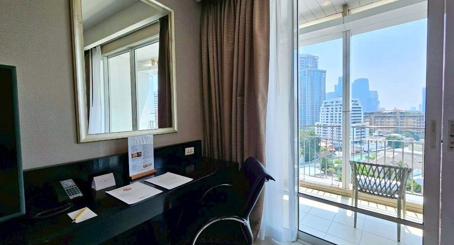 Apartamento con servicios en alquiler de 1 habitaciones en Pathum Wan, Bangkok