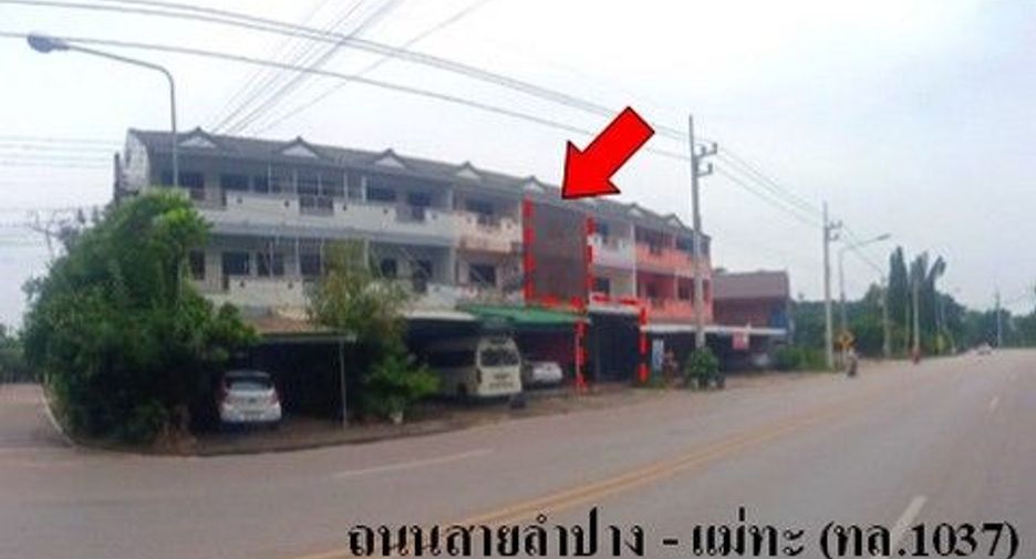 For sale 1 bed retail Space in Chae Hom, Lampang