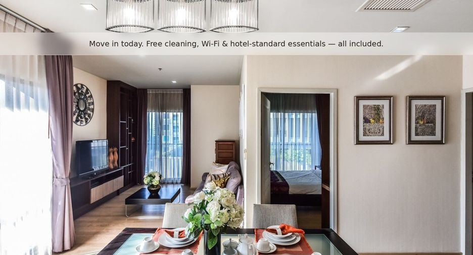 For rent 2 ベッドルーム condo in Khlong Toei, Bangkok
