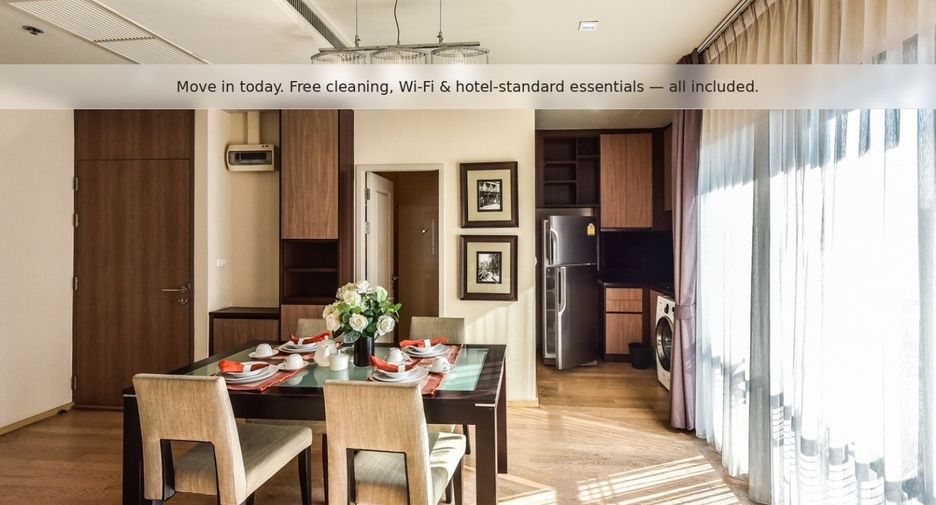 For rent 2 ベッドルーム condo in Khlong Toei, Bangkok