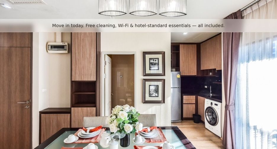 For rent 2 ベッドルーム condo in Khlong Toei, Bangkok