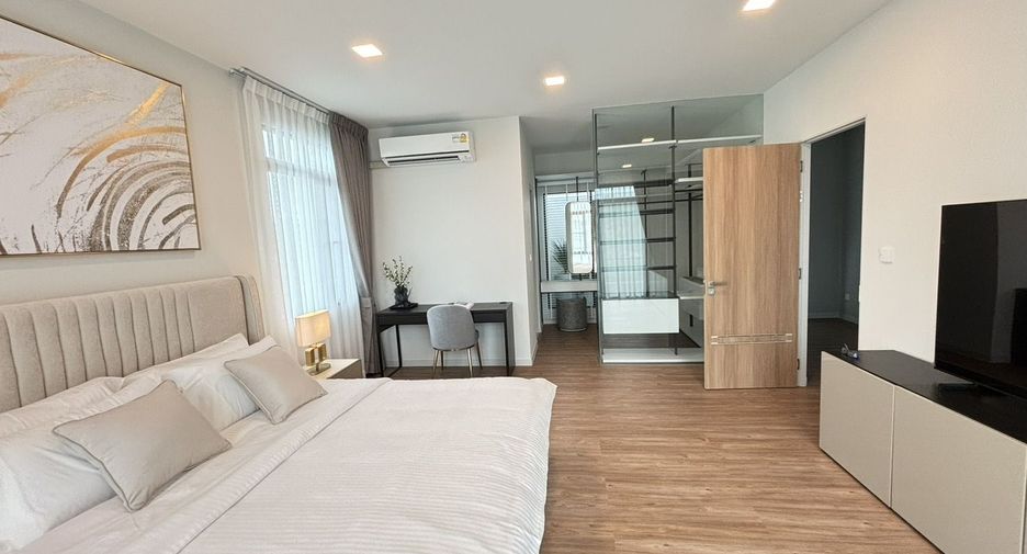 For rent 4 bedrooms house in Bang Phli, Samut Prakan