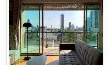 For rent and for sale 2 bedrooms condo in Yan Nawa, Bangkok
