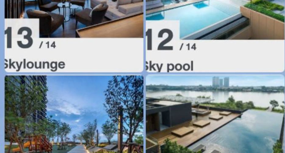 For rent and for sale 1 bed condo in Mueang Nonthaburi, Nonthaburi