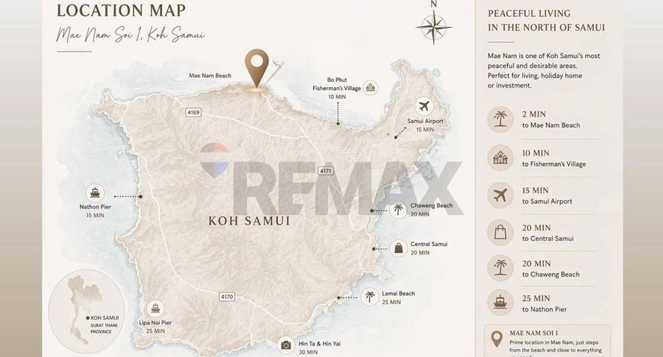 For sale 3 ベッドルーム villa in Ko Samui, Surat Thani