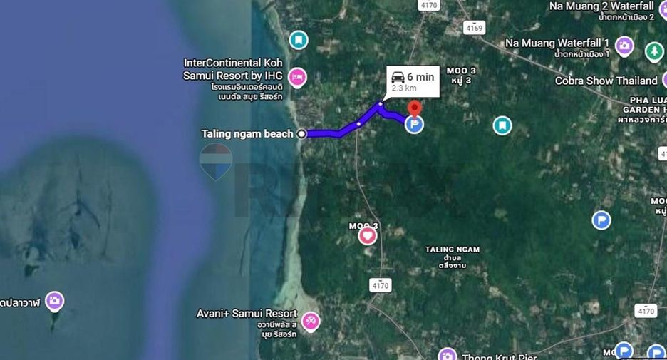 For sale land in Ko Samui, Surat Thani