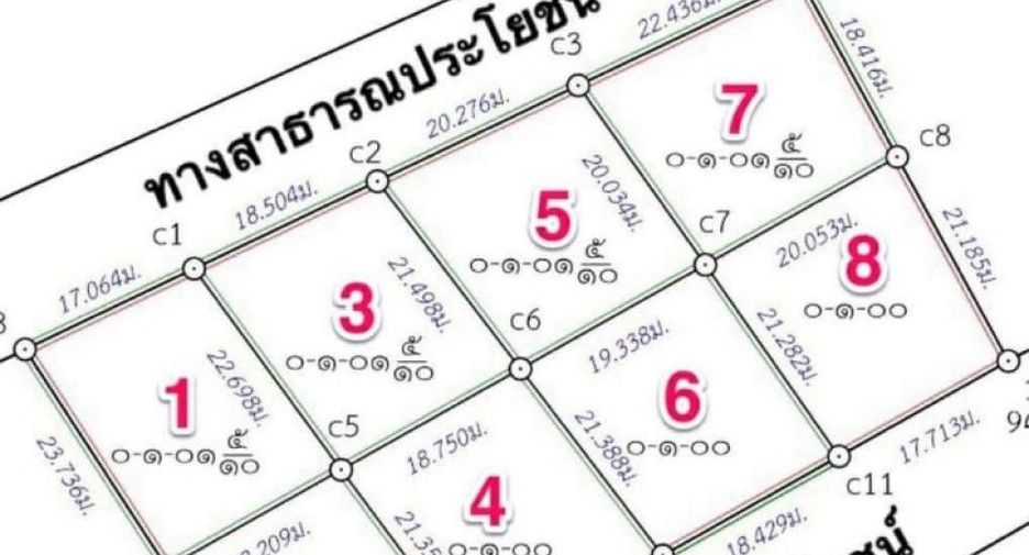 For sale land in Khok Samrong, Lopburi