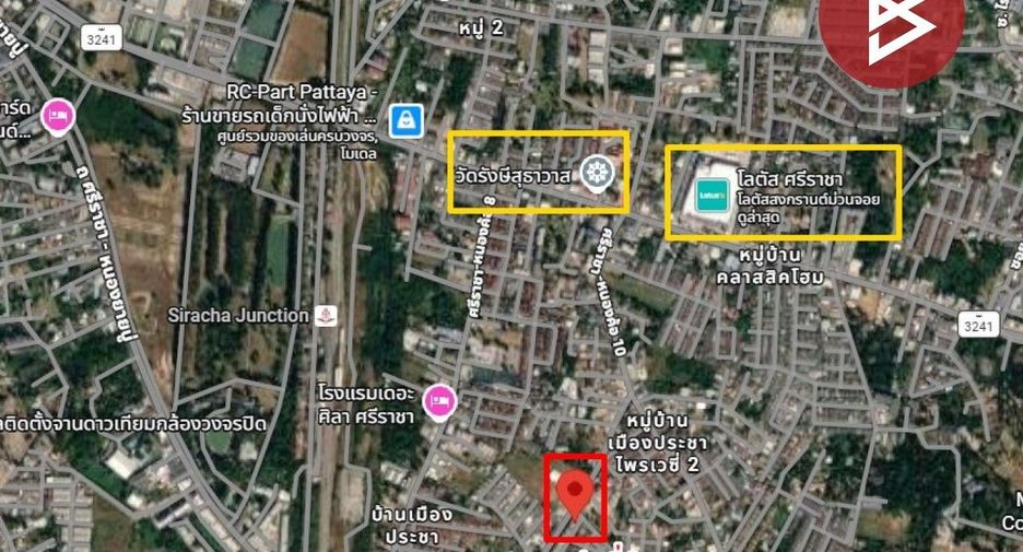 Продажа 3 спальни торговое помещение в Si Racha, Чонбури