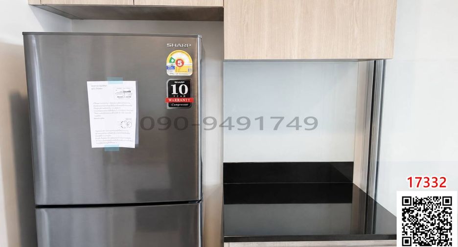 Condo en alquiler de 1 habitaciones en Bang Kapi, Bangkok