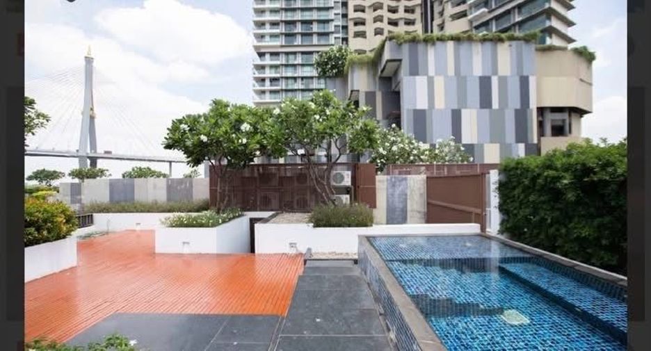 For rent 3 bedrooms condo in Yan Nawa, Bangkok