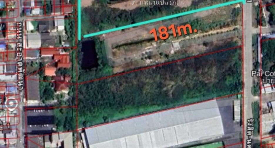 For sale land in Thanyaburi, Pathum Thani