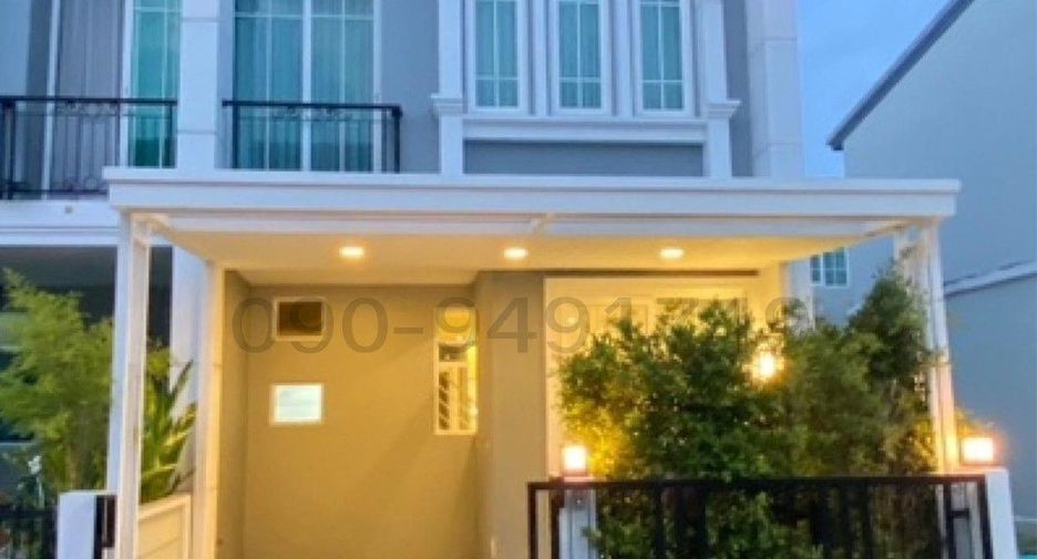 For rent 3 bedrooms townhouse in Phra Pradaeng, Samut Prakan