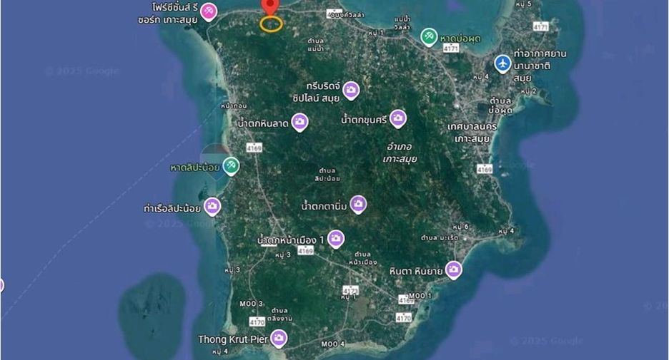 For sale land in Ko Samui, Surat Thani