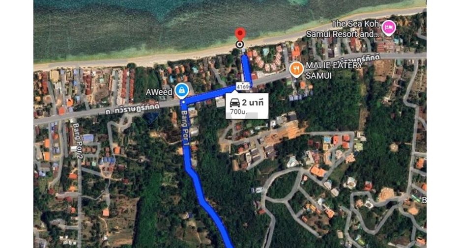 For sale land in Ko Samui, Surat Thani