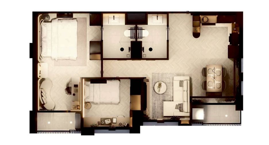 For sale 2 bedrooms condo in Mueang Chiang Mai, Chiang Mai