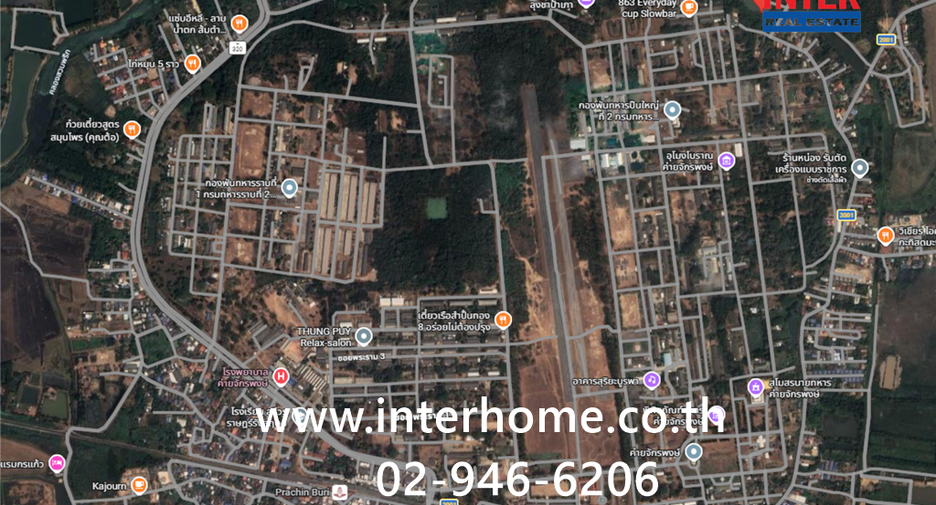 For sale land in Mueang Prachinburi, Prachin Buri