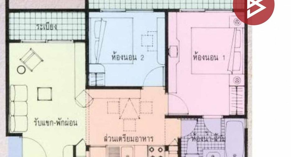 For sale 2 bedrooms condo in Bang Phli, Samut Prakan