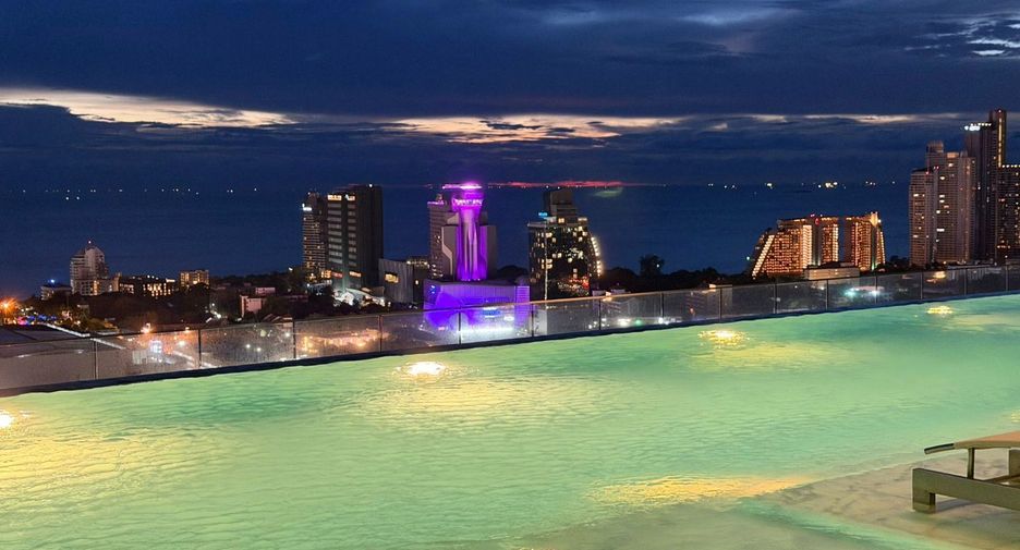 For rent studio condo in Central Pattaya, Pattaya