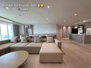 Apartamento en alquiler de 3 habitaciones en Khlong Toei, Bangkok