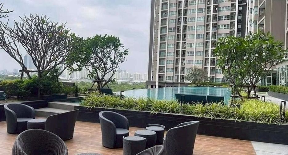 For rent 1 bed condo in Huai Khwang, Bangkok