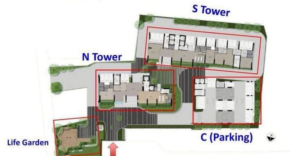 Condo en venta de 1 habitaciones en Khlong Toei, Bangkok