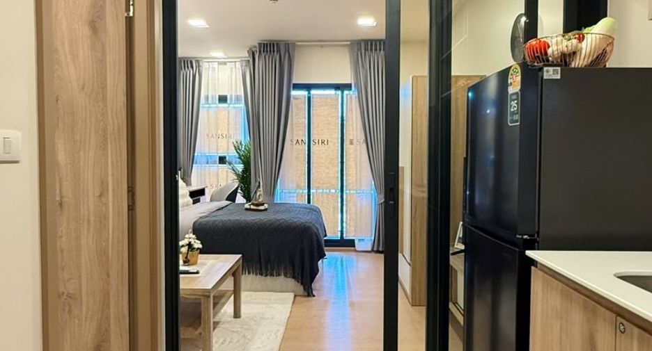 For rent 1 bed condo in Huai Khwang, Bangkok