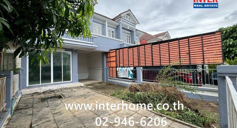 For sale 3 bedrooms townhouse in Thanyaburi, Pathum Thani