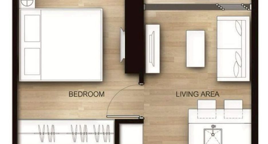 For rent 1 bed condo in Phra Khanong, Bangkok
