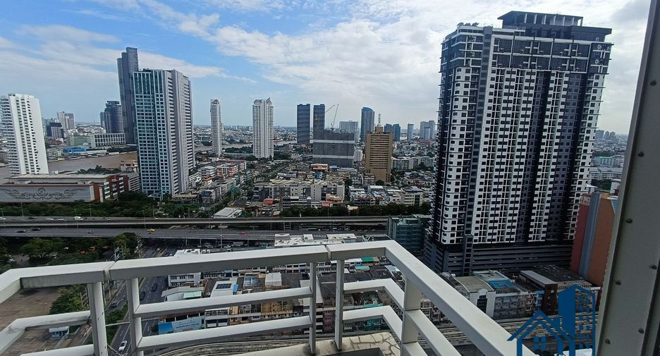 Condo en alquiler de 1 habitaciones en Khlong San, Bangkok