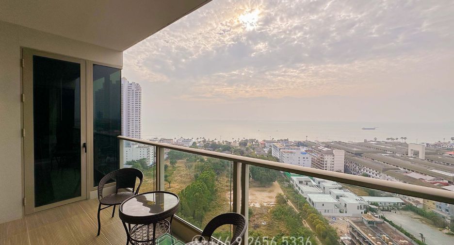 À louer 2 chambres condo à Jomtien, Pattaya