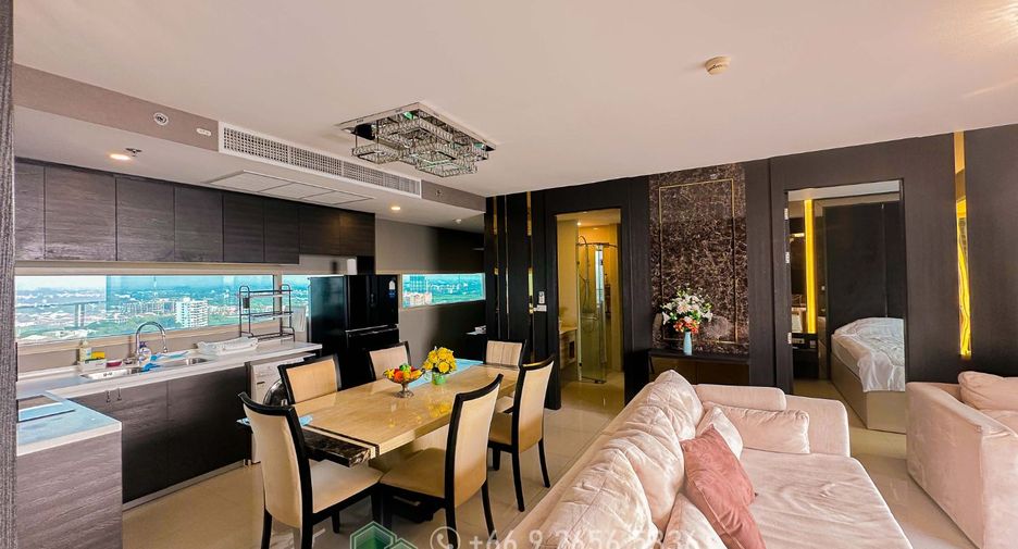 À louer 2 chambres condo à Jomtien, Pattaya