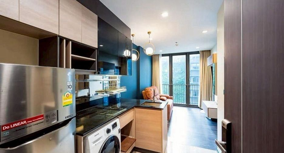For rent 1 bed condo in Huai Khwang, Bangkok