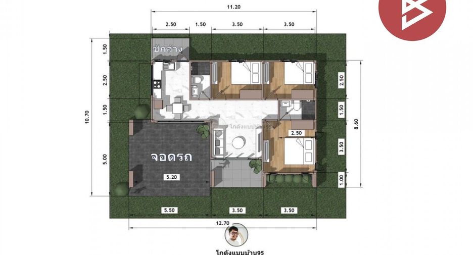 For sale 3 bedrooms house in Bang Len, Nakhon Pathom