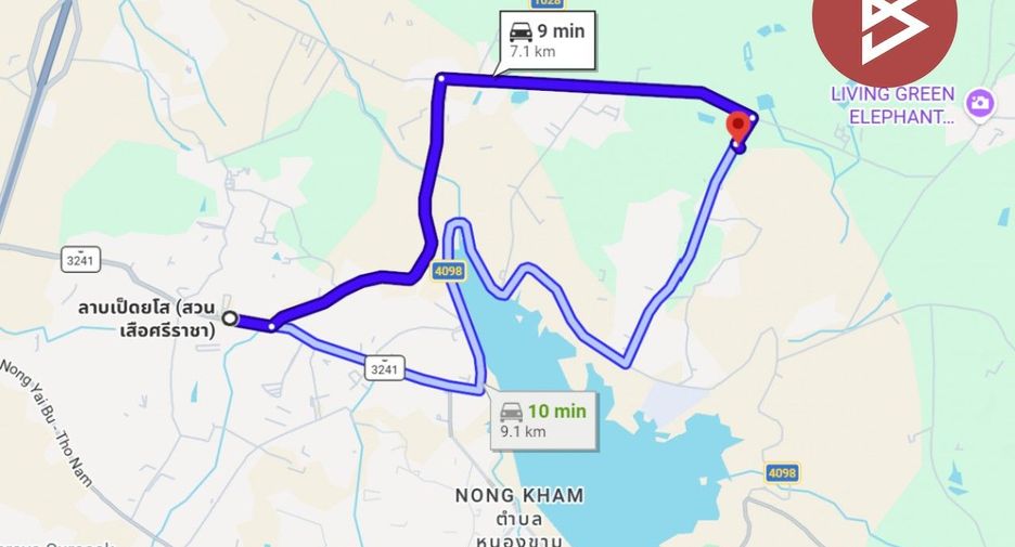 For sale land in Si Racha, Chonburi