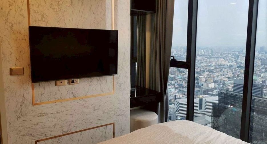 For rent 1 bed condo in Huai Khwang, Bangkok