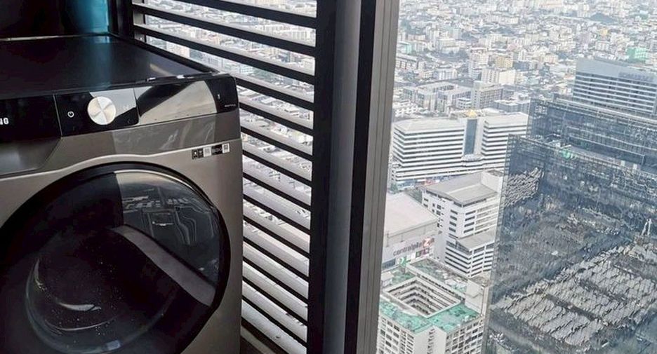 For rent 1 bed condo in Huai Khwang, Bangkok