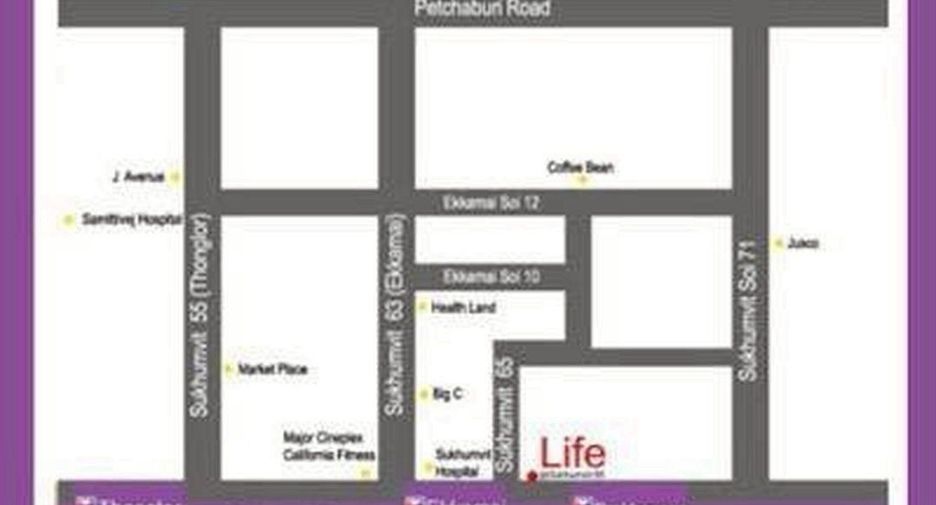 For rent 2 bedrooms condo in Khlong Toei, Bangkok
