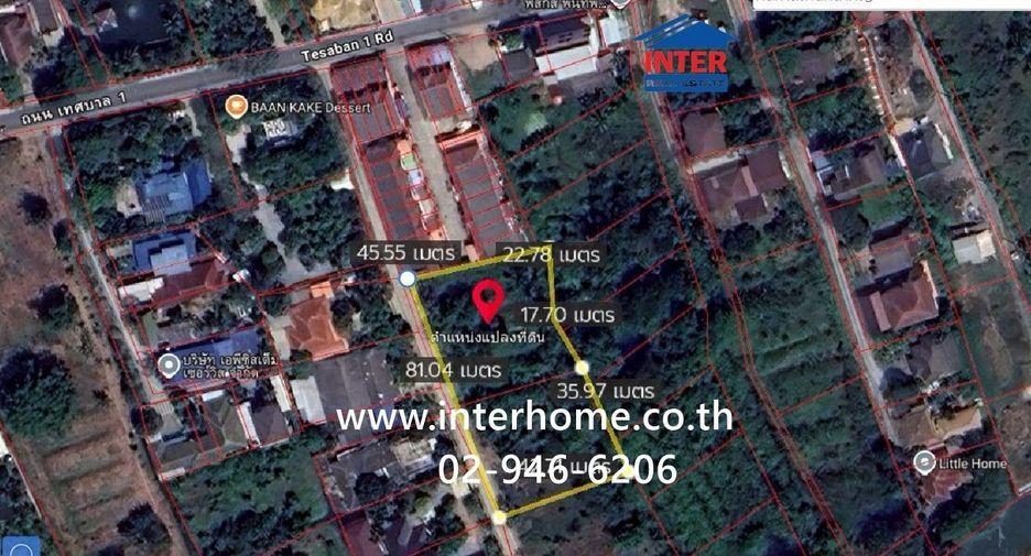 For sale land in Nakhon Chai Si, Nakhon Pathom