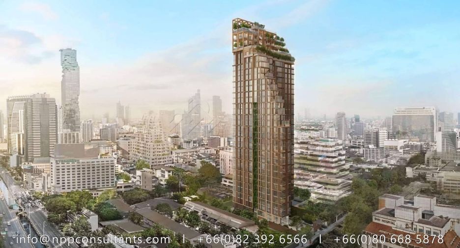 For sale 2 bedrooms condo in Sathon, Bangkok