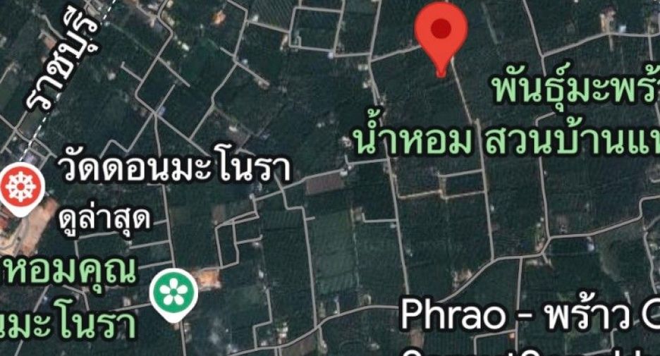 For sale land in Bang Khonthi, Samut Songkhram