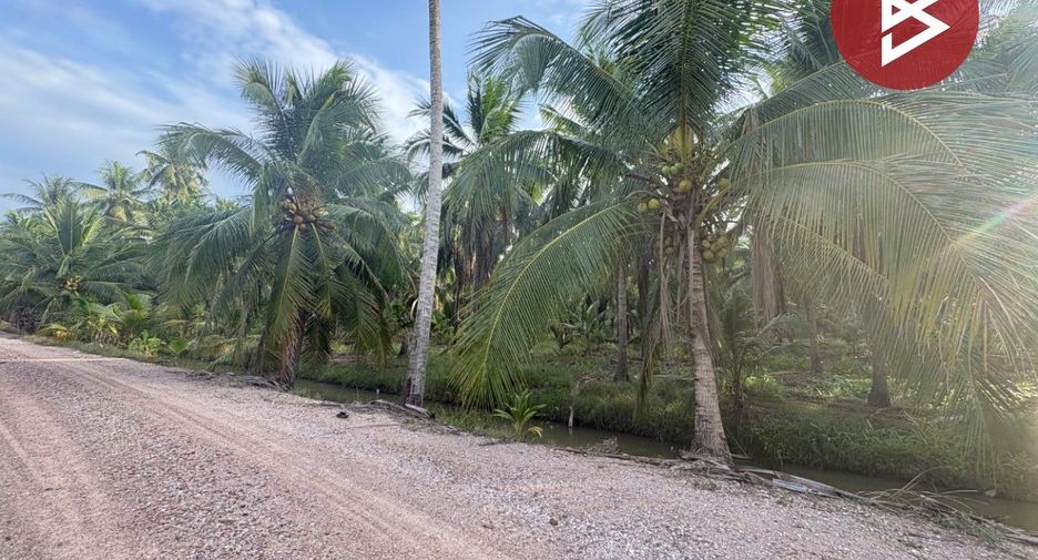 For sale land in Bang Khonthi, Samut Songkhram