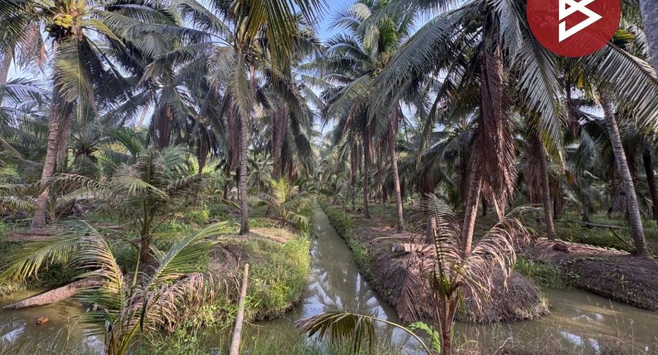 For sale land in Bang Khonthi, Samut Songkhram