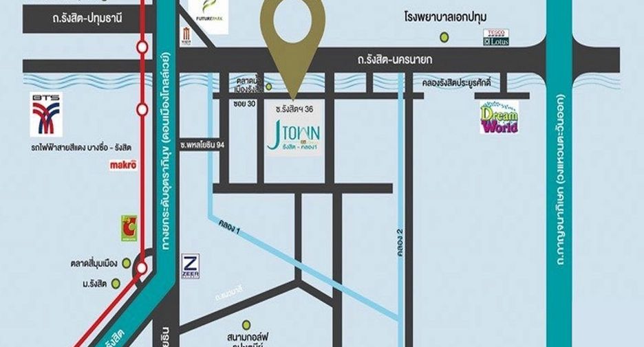 For sale 4 bedrooms townhouse in Thanyaburi, Pathum Thani