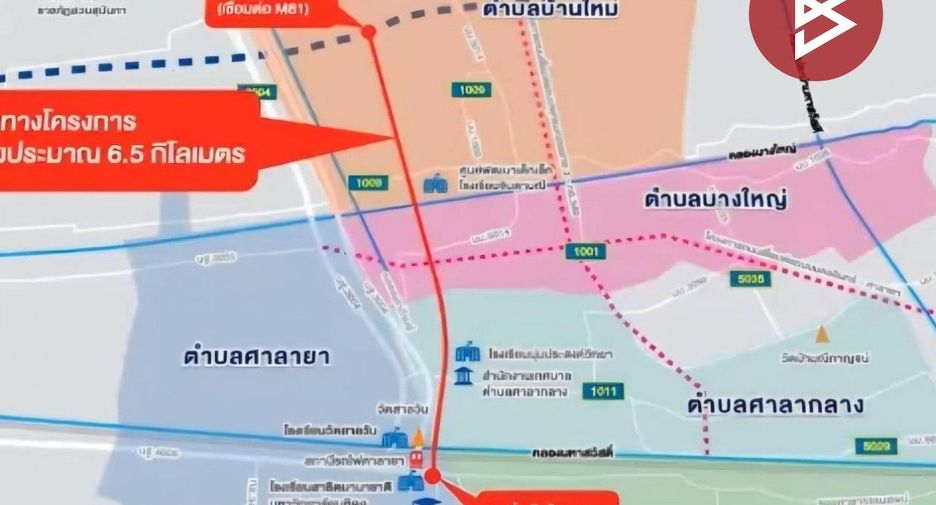 出售 土地 在 Bang Yai, Nonthaburi