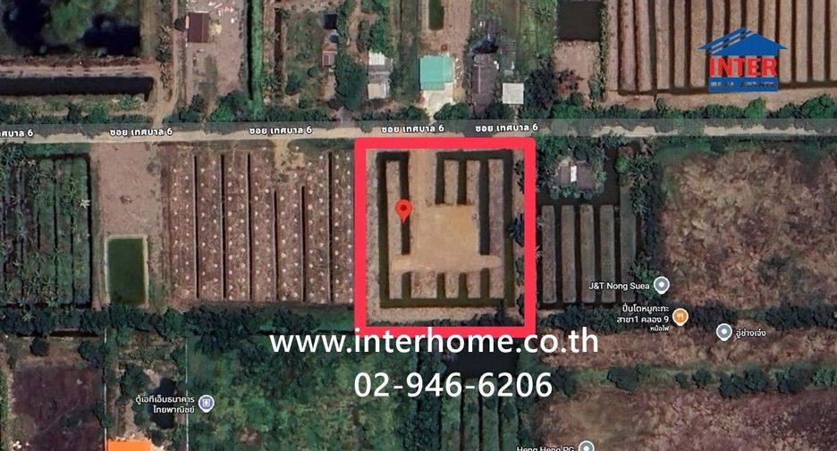 For sale land in Nong Suea, Pathum Thani